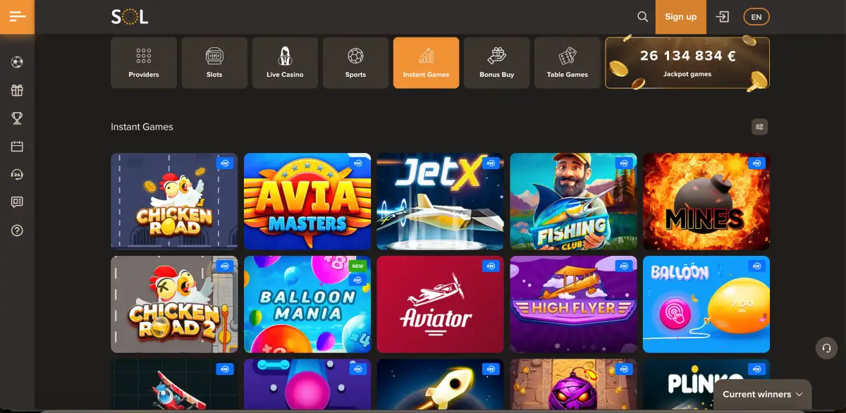 Crash game Chicken Road available at Sol casino with demo mode Crash game Chicken Road available at Sol casino with demo mode