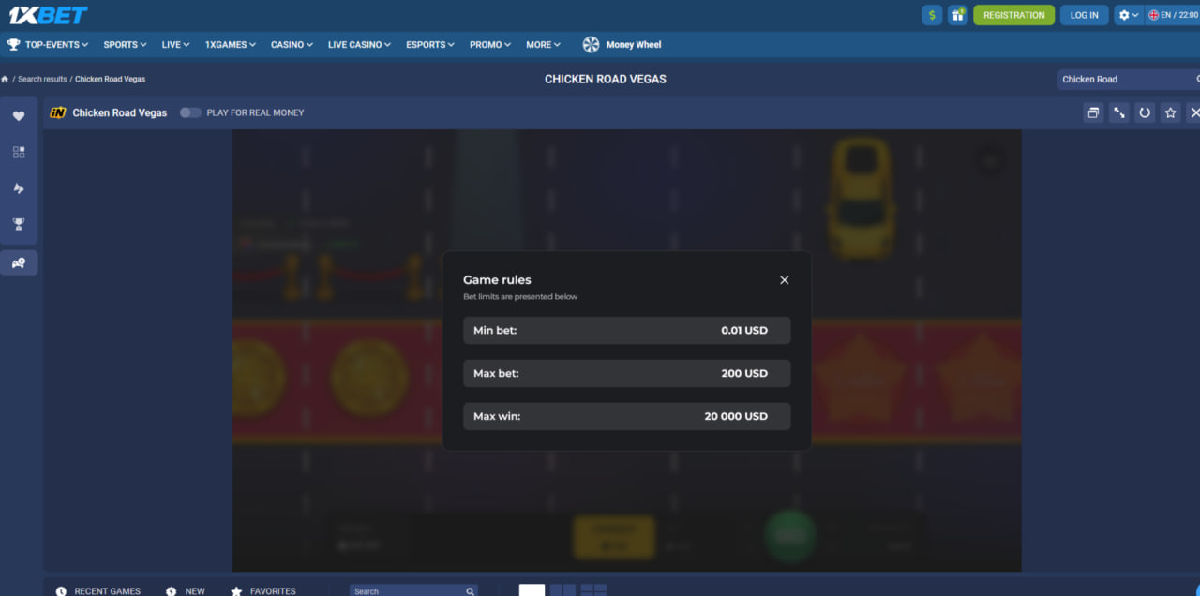 Rules of the Chicken Road Vegas game with lane traffic logic