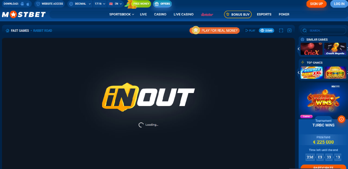 Where to play Rabbit Road online in supported casinos with access to demo and real money modes